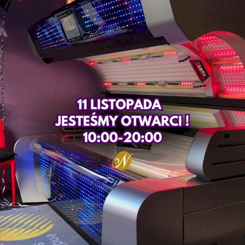 Salon Nova2 Solarium & Światłoterapia - otwarty 11 listopada!